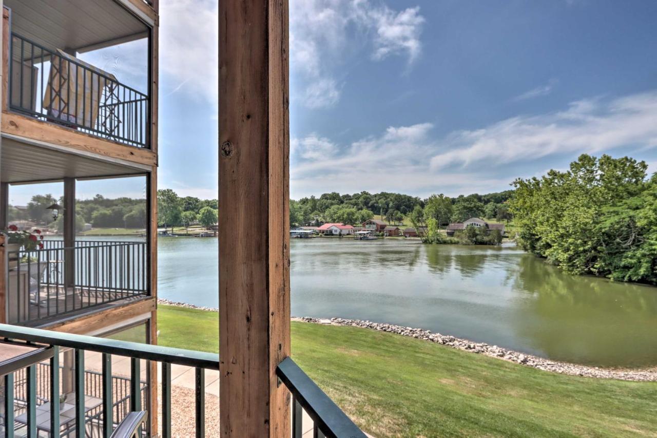 Step-Free Camdenton Condo With Boat Ramp, Dock, Slip エクステリア 写真